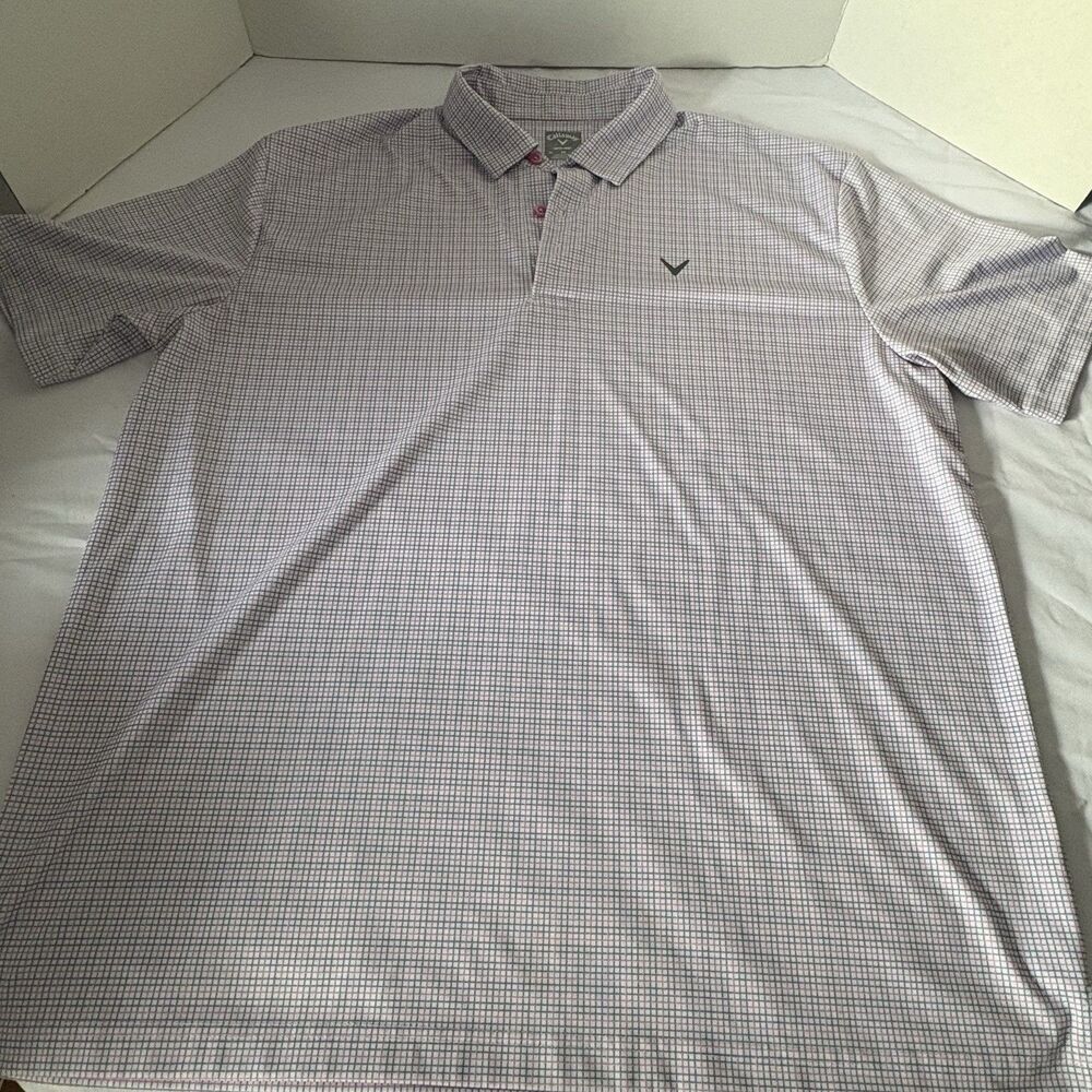 Callaway Men's Opti Dri Golf Polo Shirt Size XL Performance